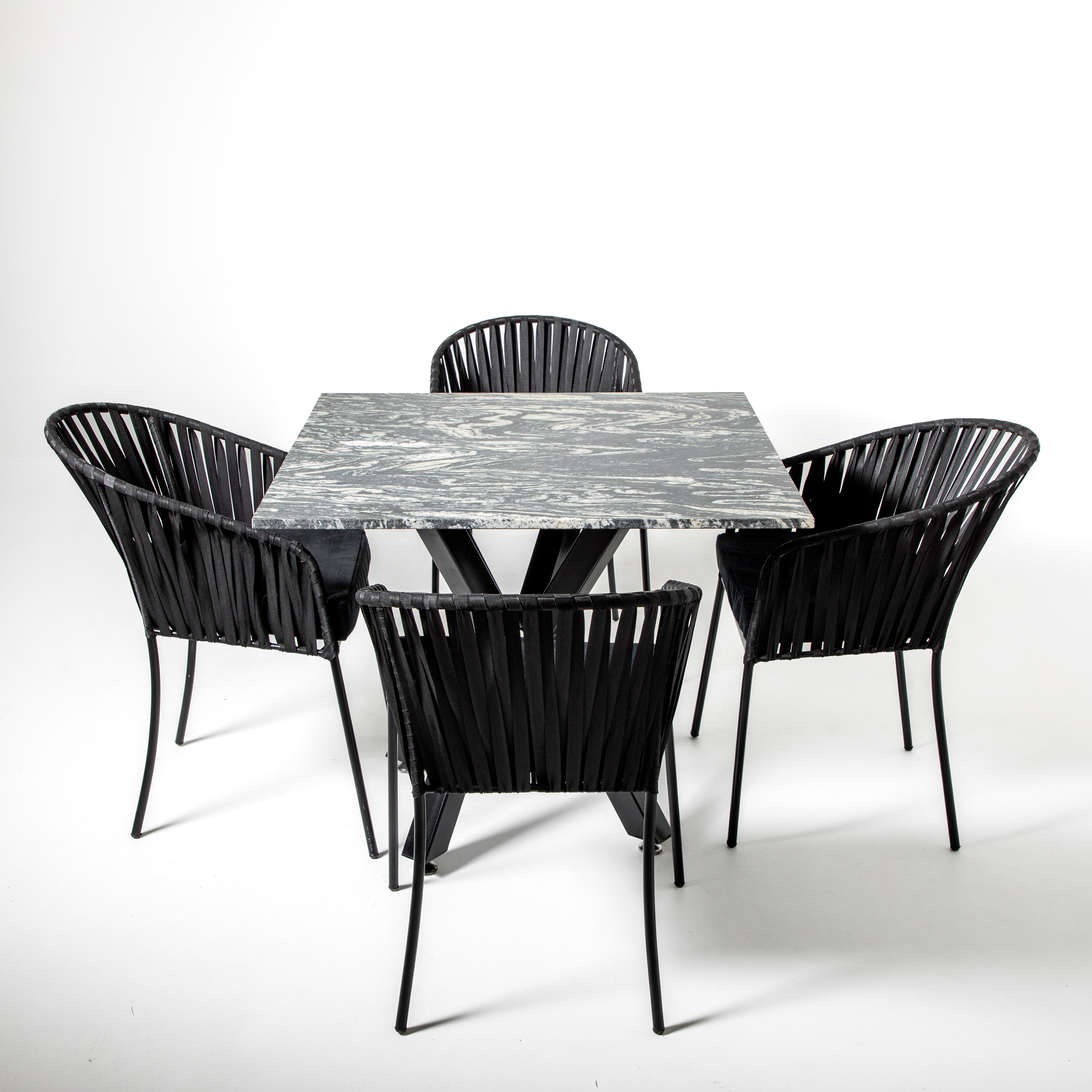 Silla Malibú · Edición Black (Interior /Semi exterior)