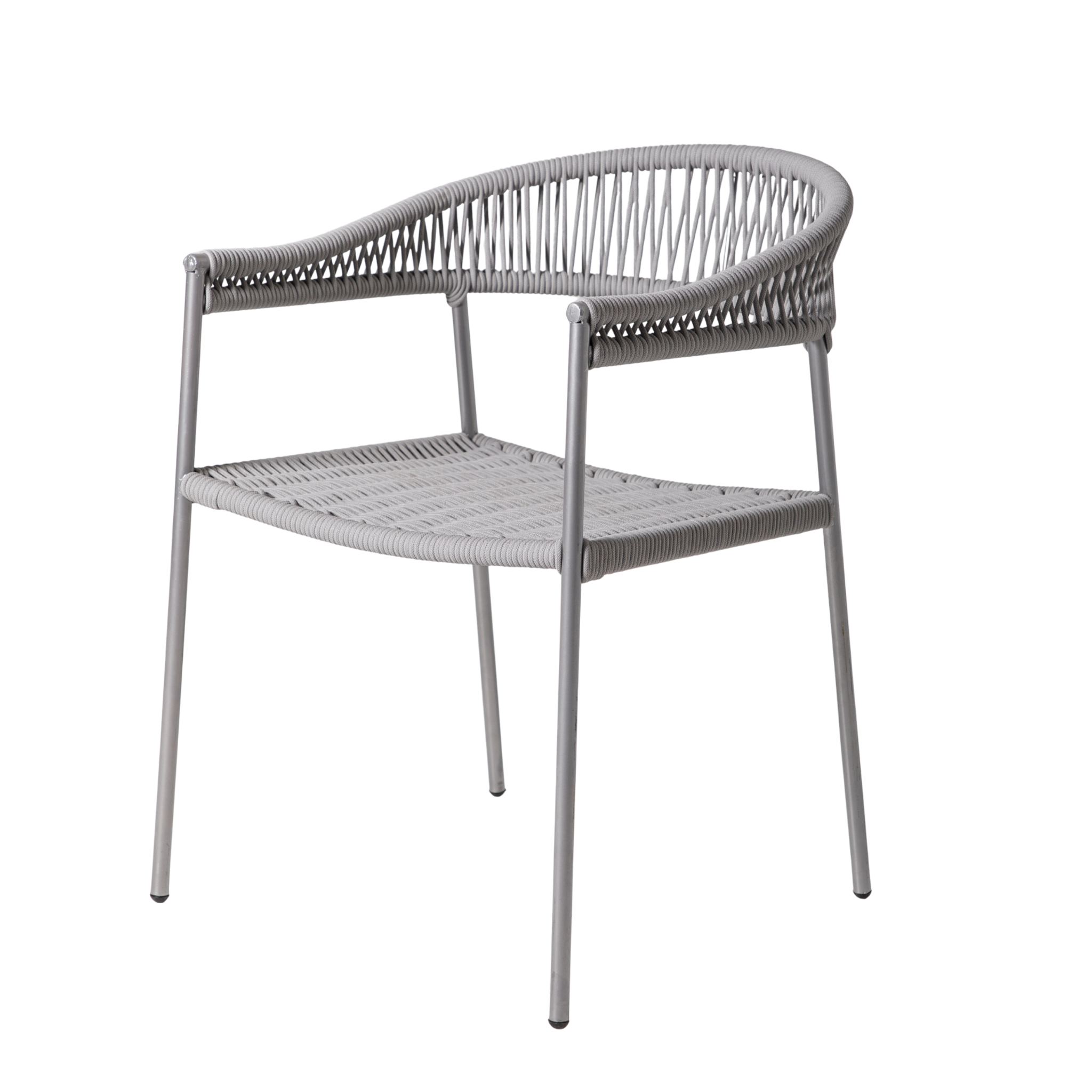 Silla Tulum · Edición Gris Metálico (Interior /Exterior)