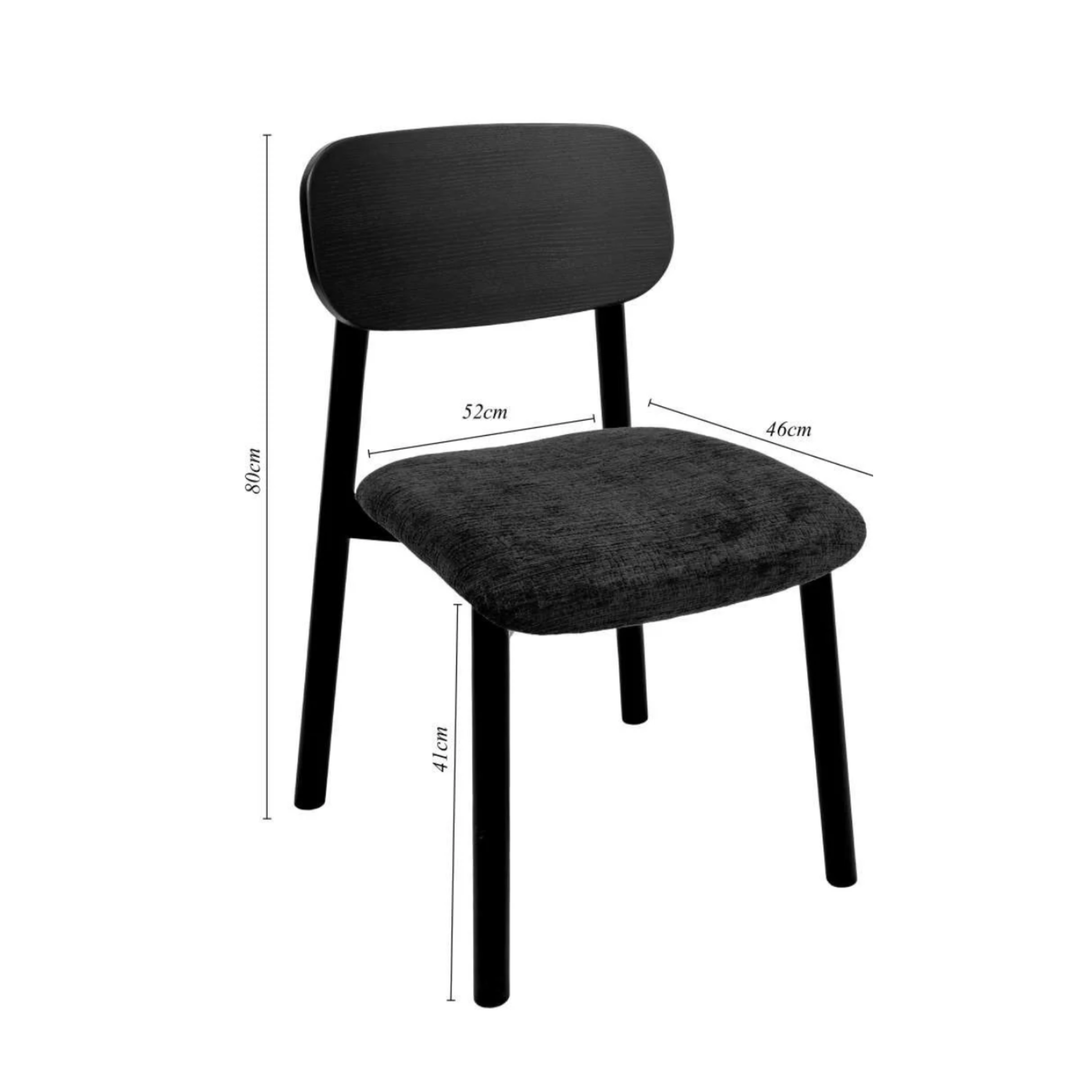 Silla Cantón · Edición All Black (Interior)