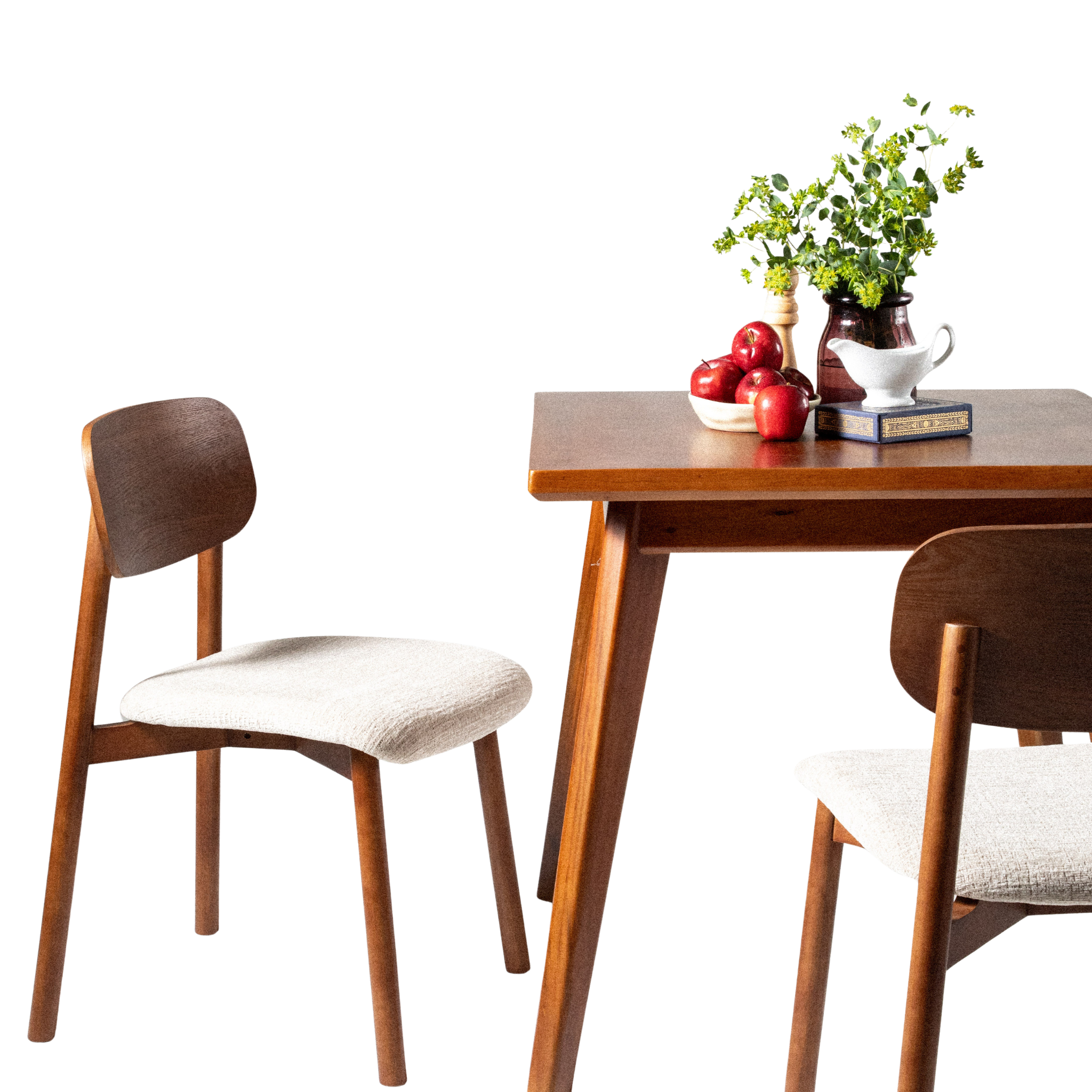 Comedor Oslo para 4 Personas · Edición Beige y Roble