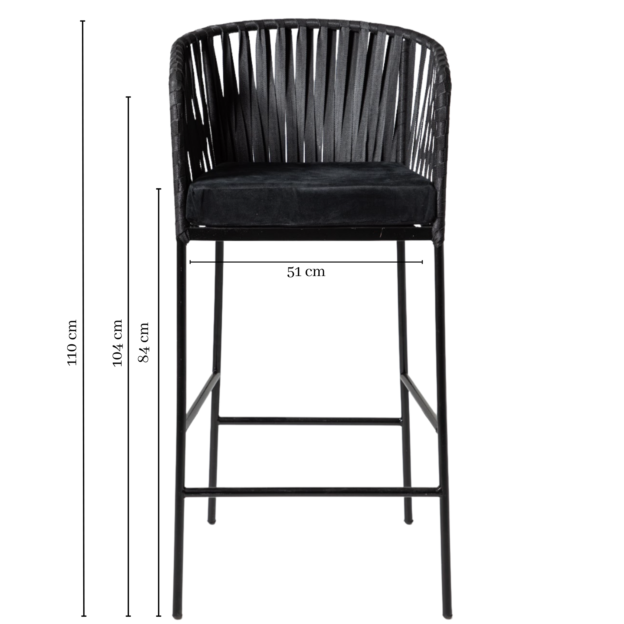 Banco Malibú · Edición Black (Interior /Semi exterior)