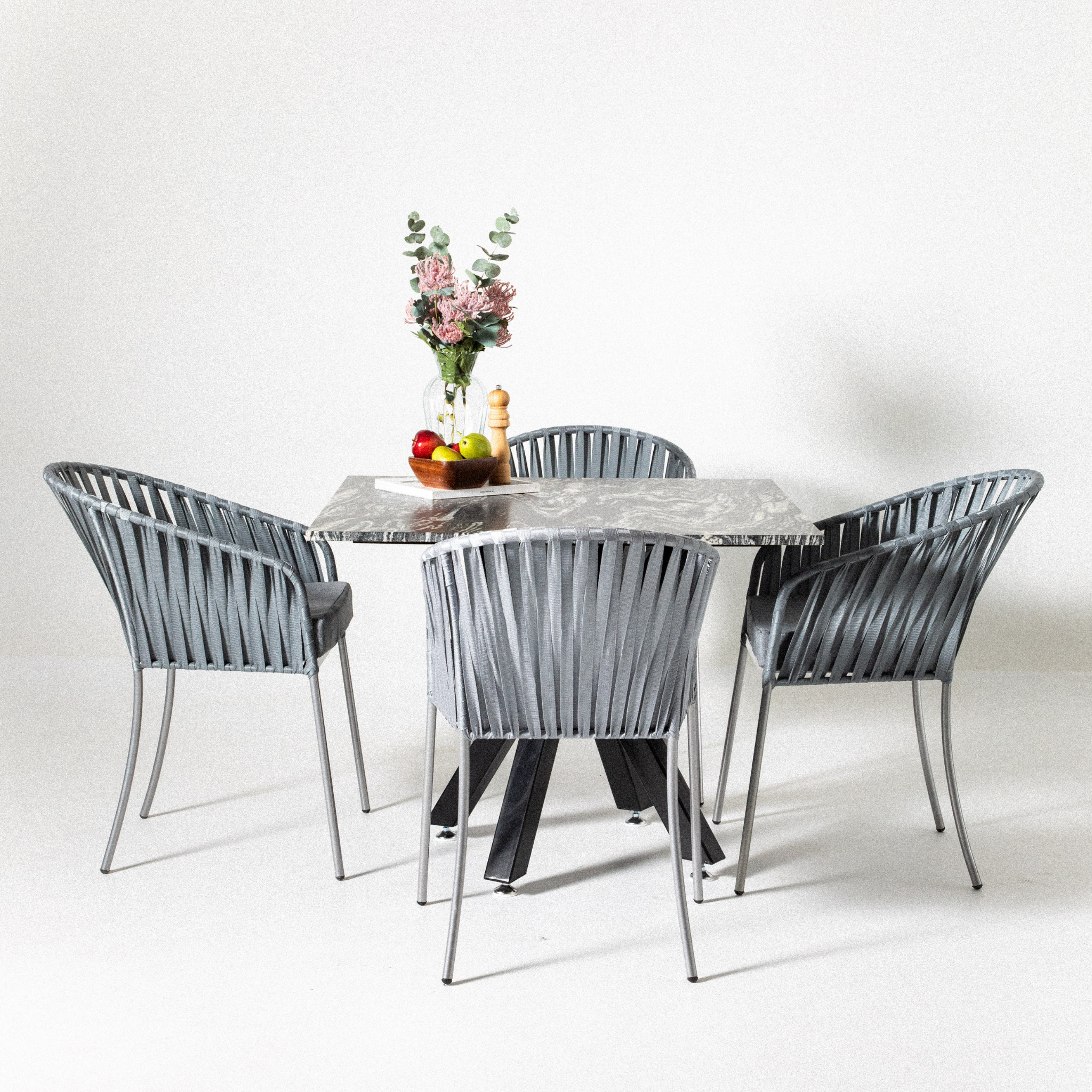 Silla Malibú · Edición Gris (Interior /Semi exterior)