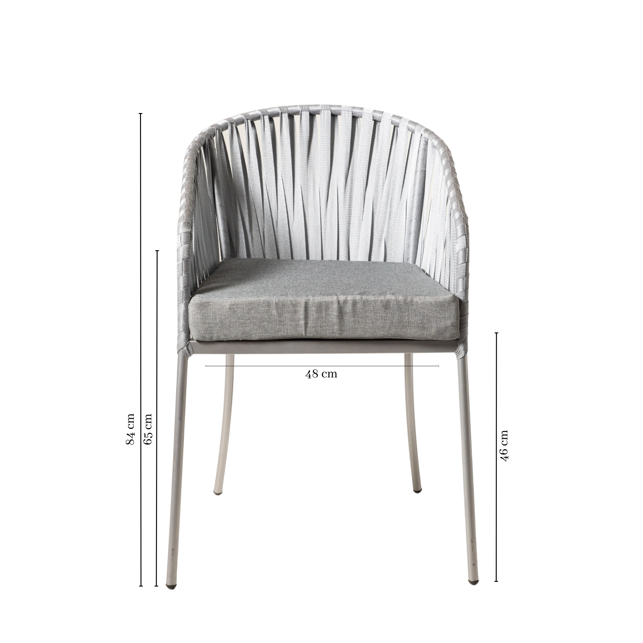 Silla Malibú · Edición Gris (Interior /Semi exterior)