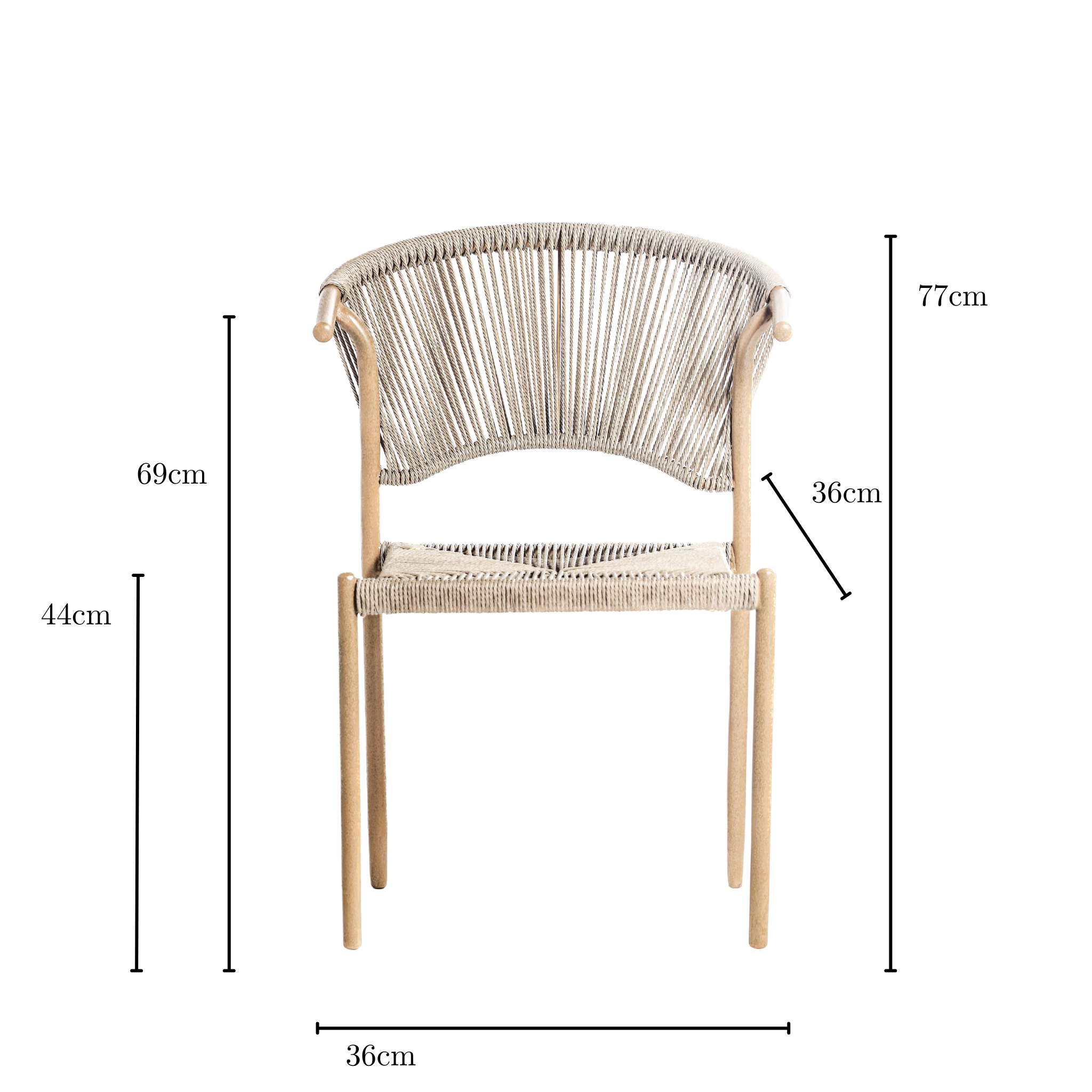 Silla Capri · Edición Limitada Arena (Interior/Exterior)