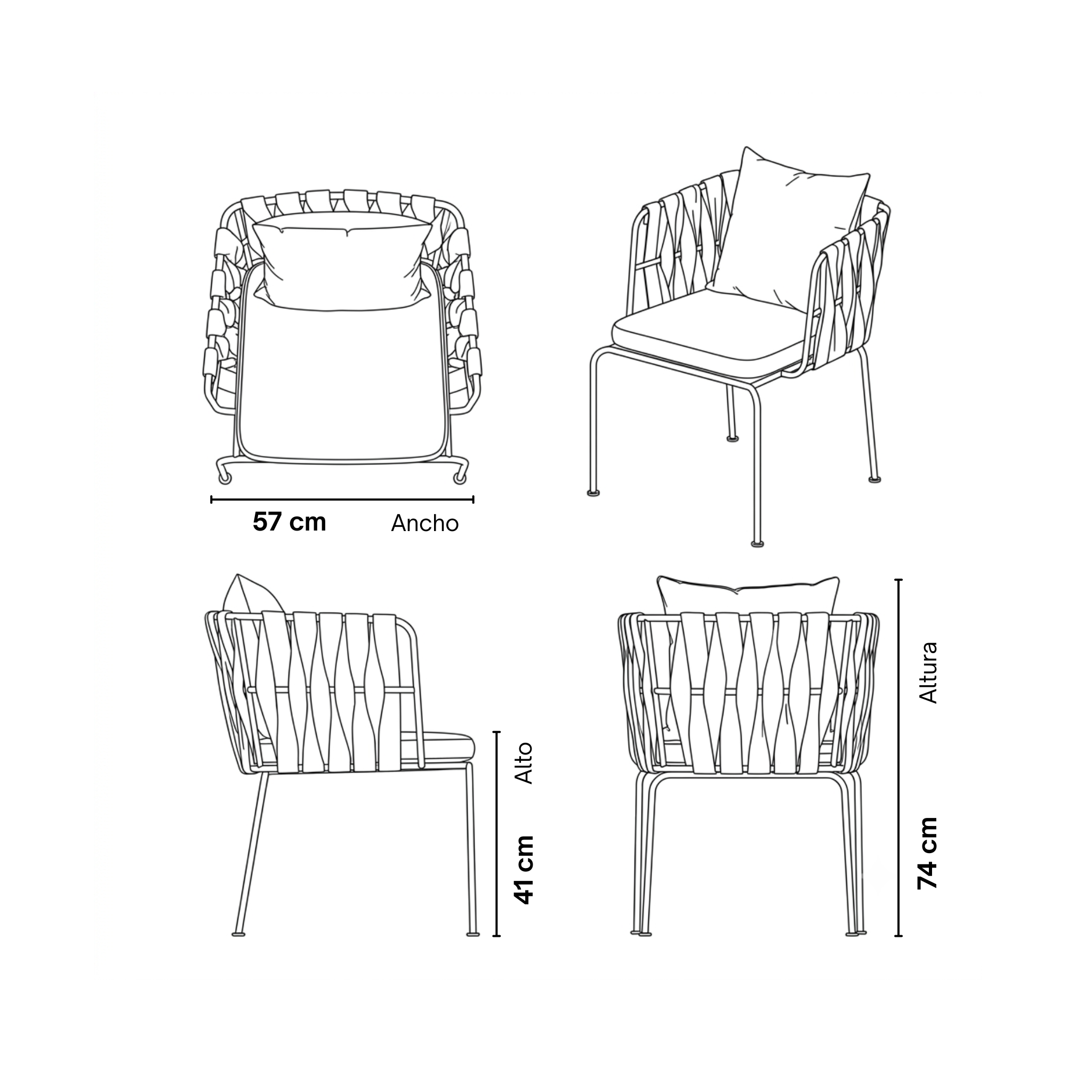 Silla Valencia · Edición Duna (Interior)